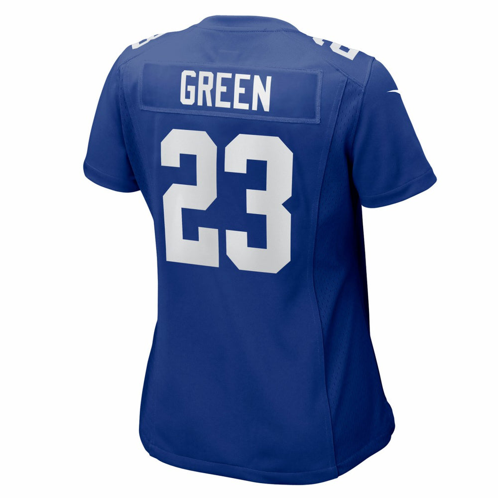 Nike Art Green New York Giants Women's Team Game Jersey Royal