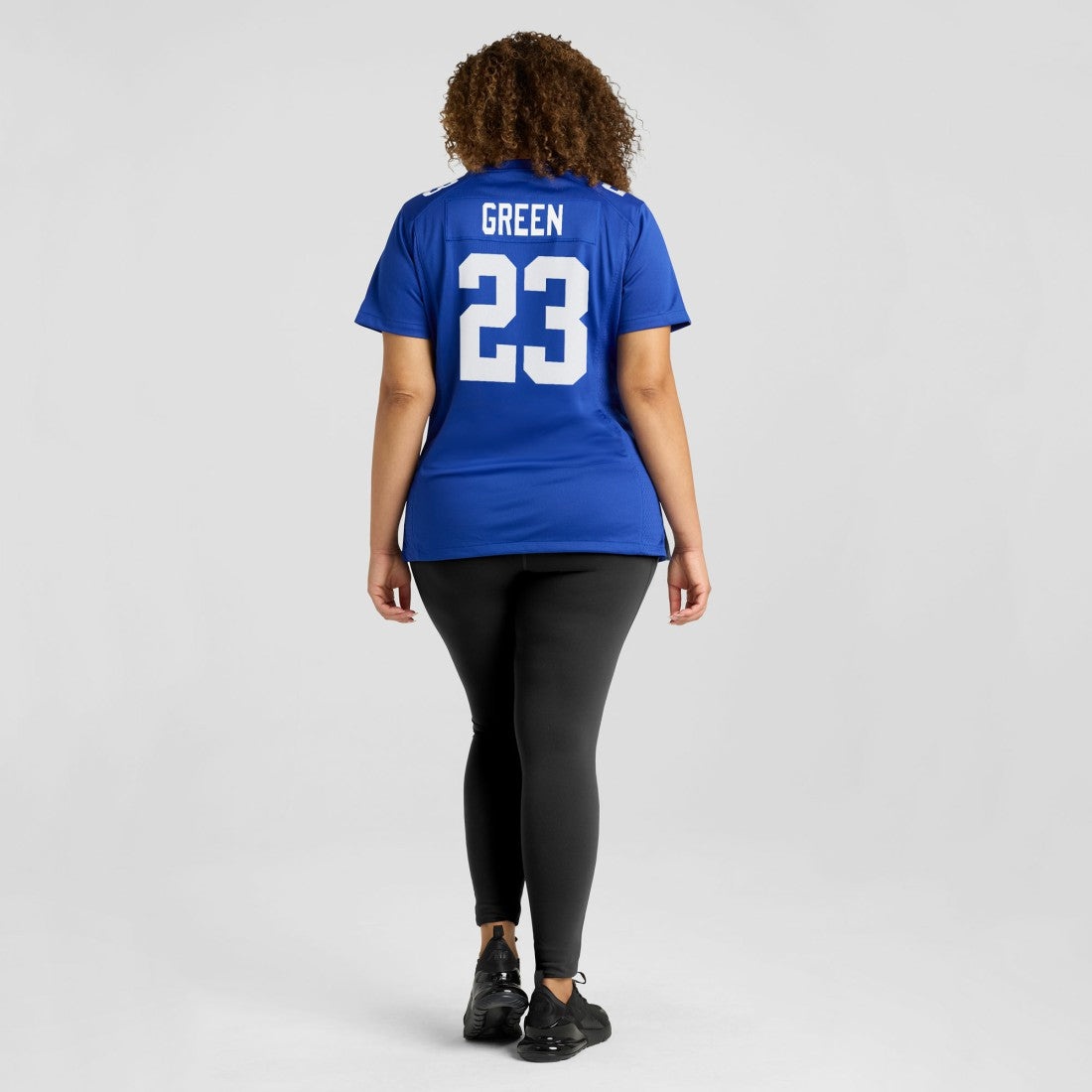Nike Art Green New York Giants Women's Team Game Jersey Royal