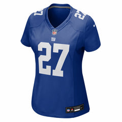 Nike Tyler Nubin New York Giants Women's Team Game Jersey Royal