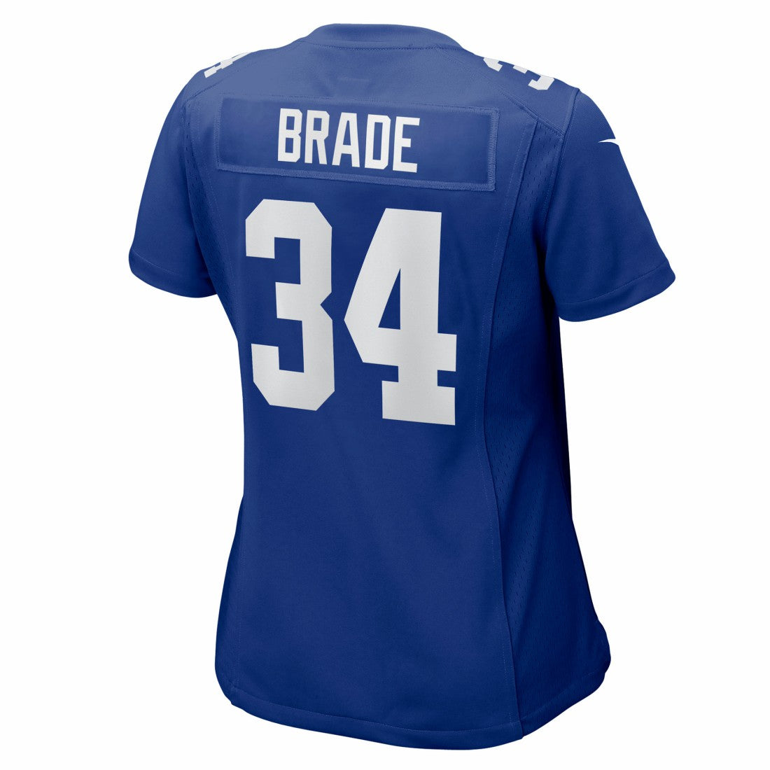 Nike Beau Brade New York Giants Women's Team Game Jersey Royal