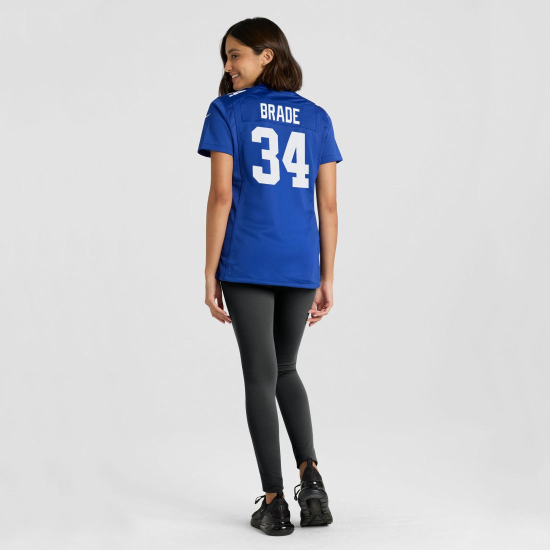 Nike Beau Brade New York Giants Women's Team Game Jersey Royal