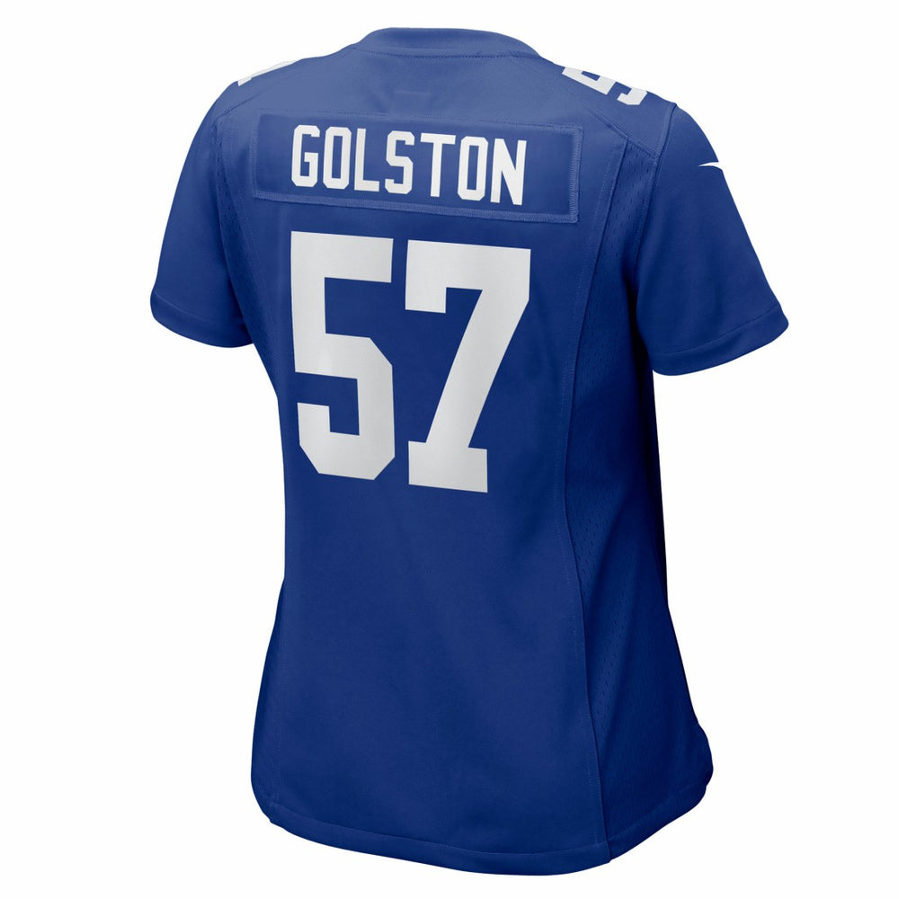 Nike Chauncey Golston New York Giants Women's Team Game Jersey Royal