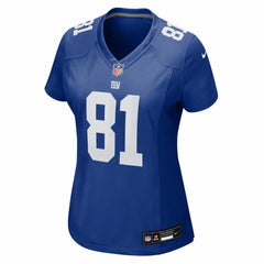 Nike Beaux Collins New York Giants Women's Team Game Jersey Royal