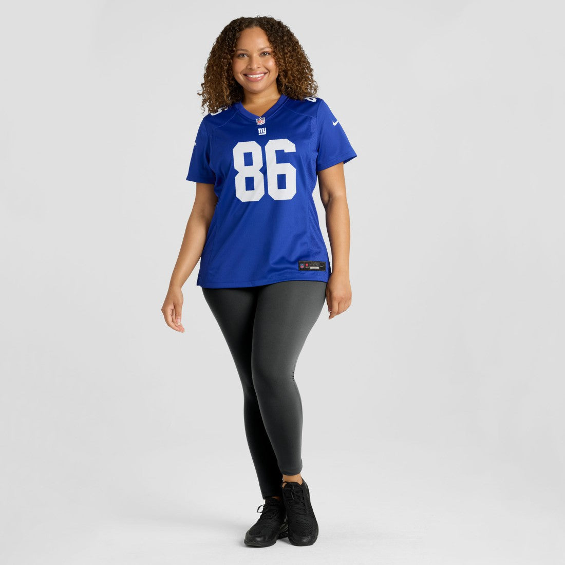 Nike Thomas Fidone II New York Giants Women's Team Game Jersey Royal