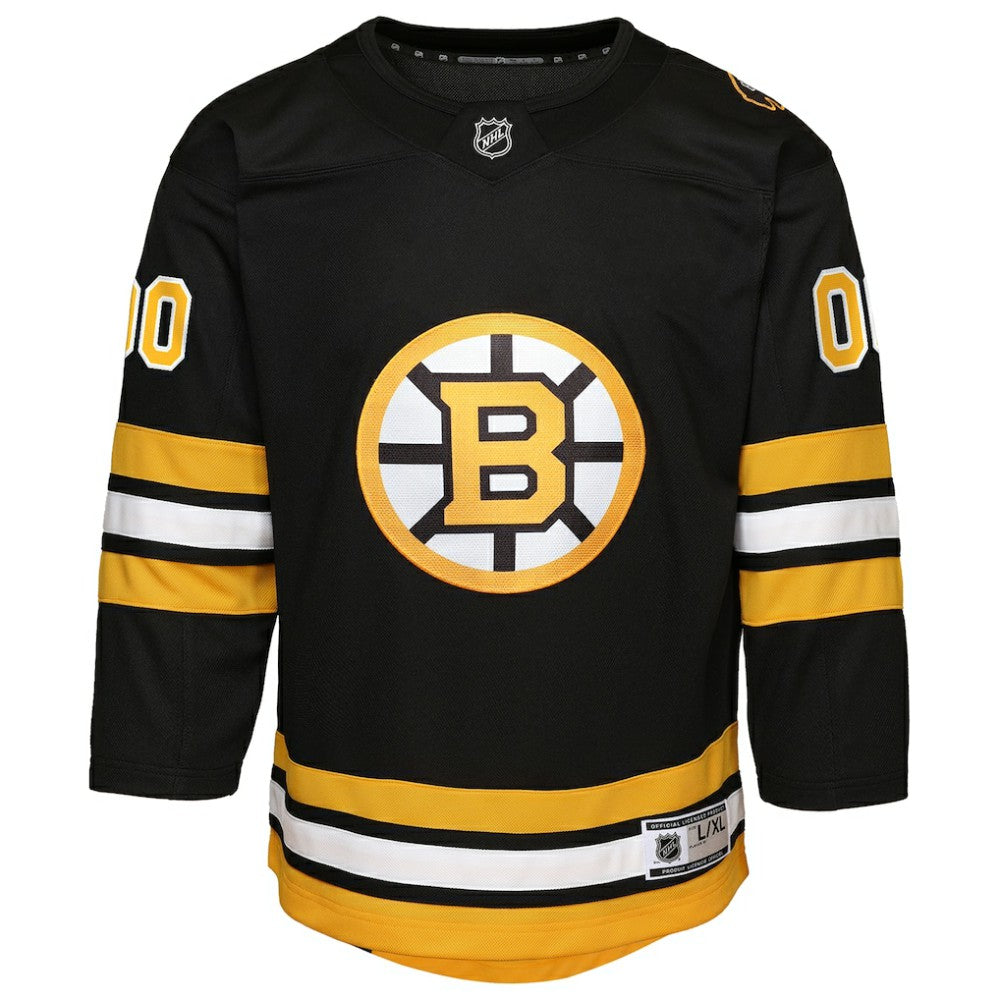 Boston Bruins Youth Home Custom Premier Jersey - Black - NHL 203453362
