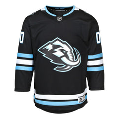 Utah Mammoth Youth Home Premier Custom Jersey - Black - NHL 203453364