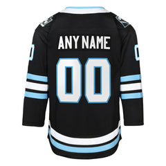 Utah Mammoth Youth Home Premier Custom Jersey - Black - NHL 203453364