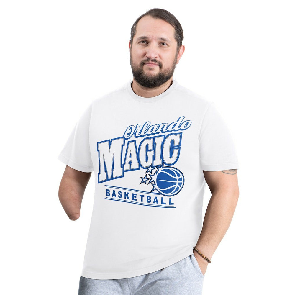 Orlando Magic G-III Sports by Carl Banks Adaptive Headliner T-Shirt White