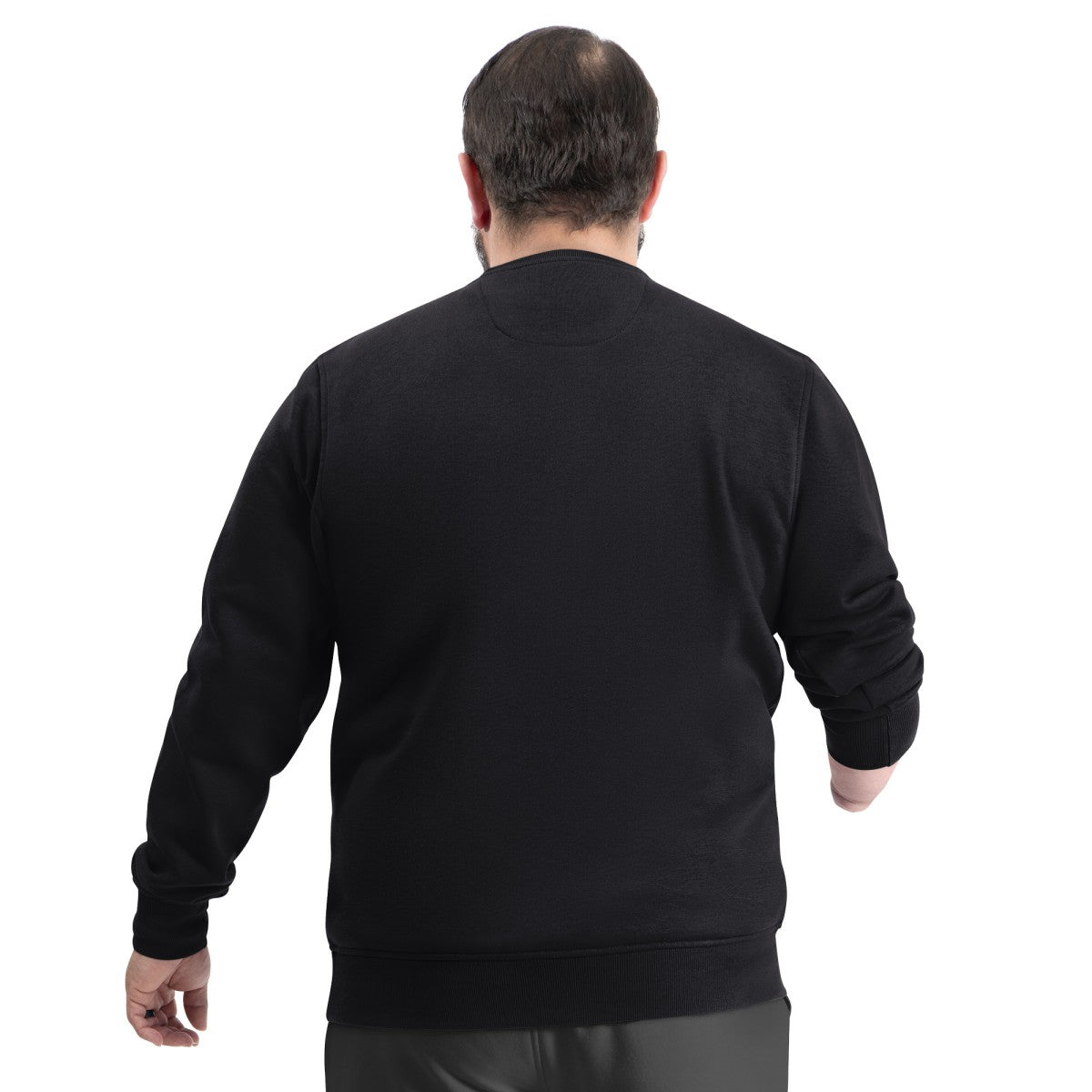 Sacramento Kings G-III Sports by Carl Banks Adaptive Headliner Fleece Crewneck Sweatshirt Black