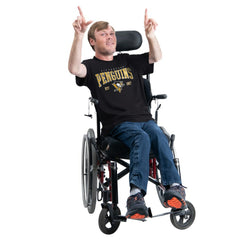 Pittsburgh Penguins G-III Sports by Carl Banks Adaptive Classic Team Graphic T-Shirt - Black - NHL 203456414