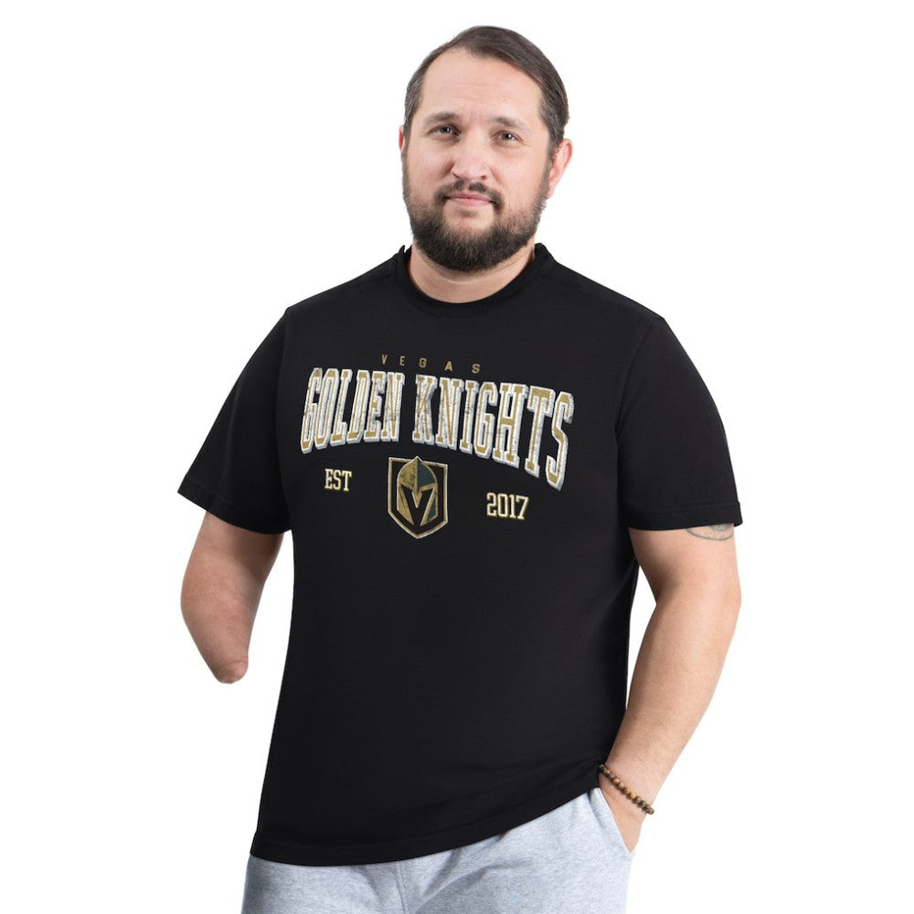 Vegas Golden Knights G-III Sports by Carl Banks Adaptive Classic Team Graphic T-Shirt - Black - NHL 203456417