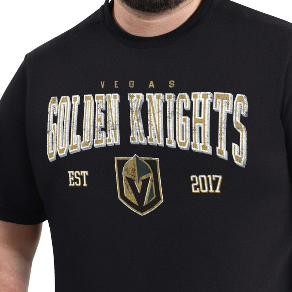 Vegas Golden Knights G-III Sports by Carl Banks Adaptive Classic Team Graphic T-Shirt - Black - NHL 203456417