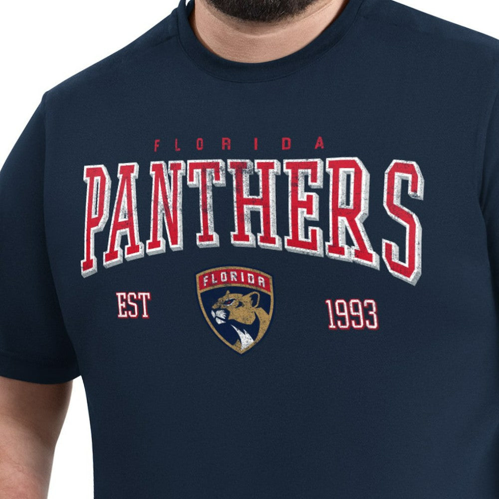 Florida Panthers G-III Sports by Carl Banks Adaptive Classic Team Graphic T-Shirt - Navy - NHL 203456420