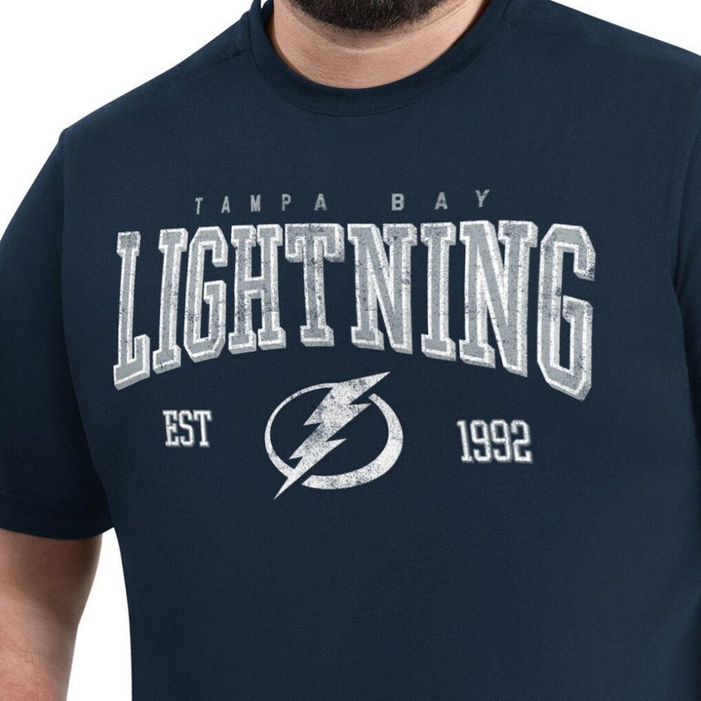 Tampa Bay Lightning G-III Sports by Carl Banks Adaptive Classic Team Graphic T-Shirt - Navy - NHL 203456424