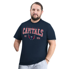 Washington Capitals G-III Sports by Carl Banks Adaptive Classic Team Graphic T-Shirt - Navy - NHL 203456425