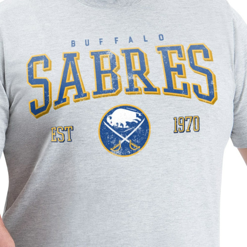 Buffalo Sabres G-III Sports by Carl Banks Adaptive Classic Team Graphic T-Shirt - Gray - NHL 203456430