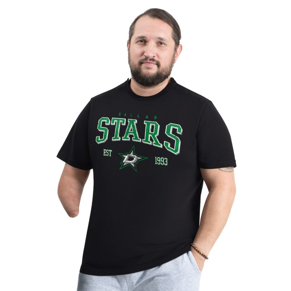Dallas Stars G-III Sports by Carl Banks Adaptive Classic Team Graphic T-Shirt - Black - NHL 203456435