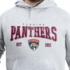 Florida Panthers G-III Sports by Carl Banks Adaptive Classic Team Spirit Fleece Hoodie - Gray - NHL 203456444