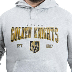 Vegas Golden Knights G-III Sports by Carl Banks Adaptive Classic Team Spirit Fleece Hoodie - Gray - NHL 203456459