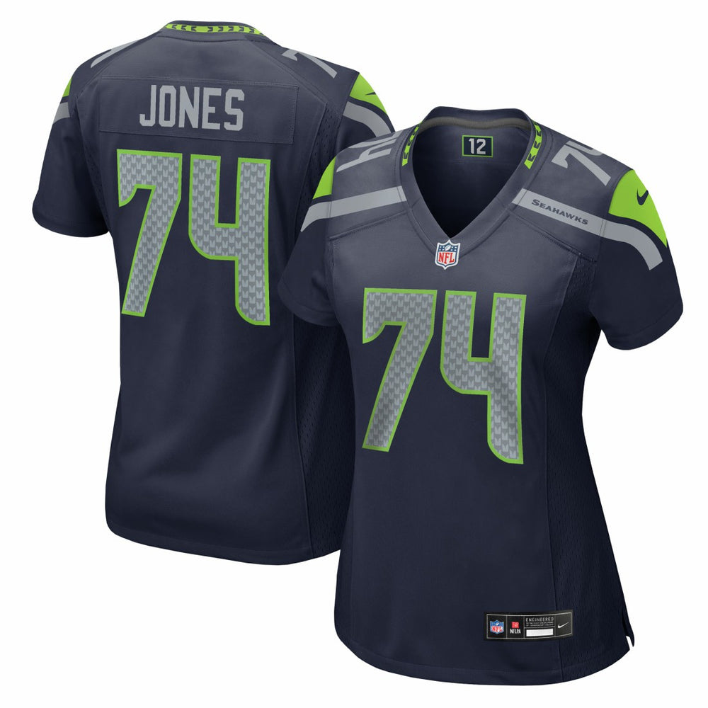 Nike Josh Jones Seattle Seahawks Women's Team Game Jersey College Navy