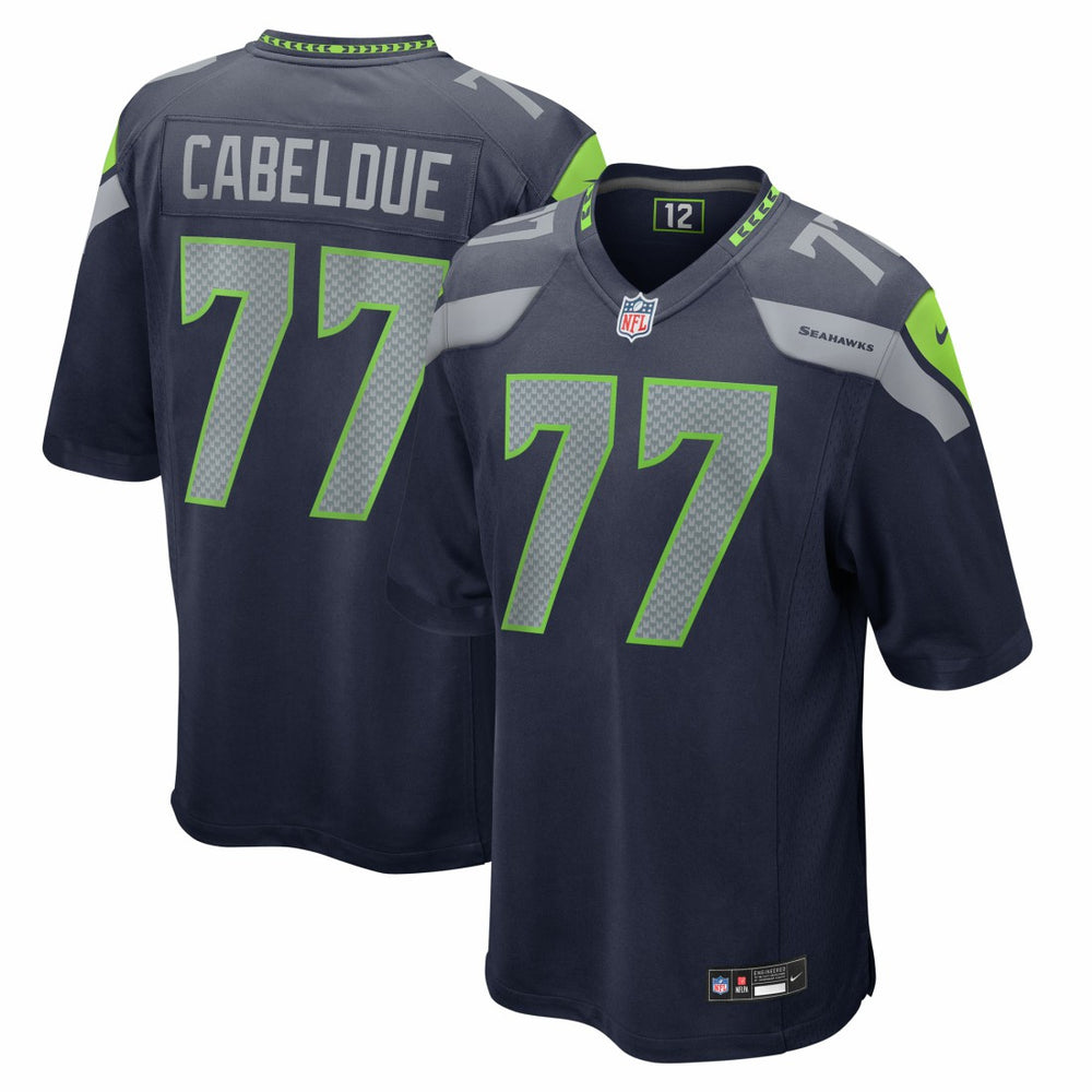 Nike Bryce Cabeldue Seattle Seahawks Team Game Jersey College Navy