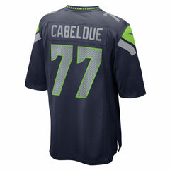 Nike Bryce Cabeldue Seattle Seahawks Team Game Jersey College Navy