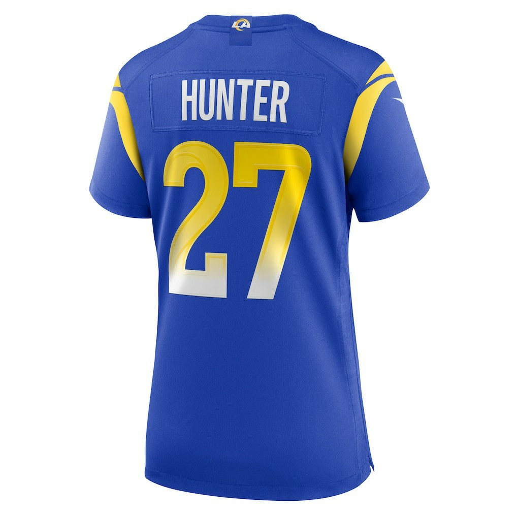 Nike Jarquez Hunter Los Angeles Rams Women's Team Game Jersey Royal