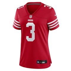 Nike Brian Robinson Jr. San Francisco 49ers Women's Team Game Jersey Scarlet