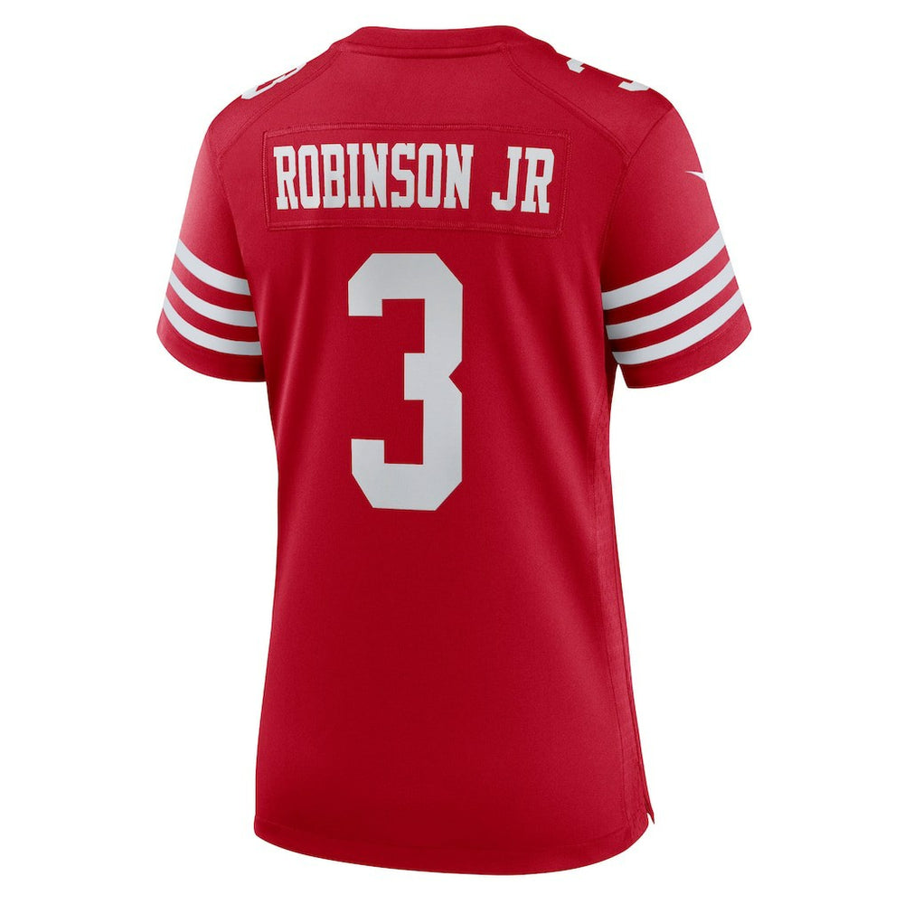 Nike Brian Robinson Jr. San Francisco 49ers Women's Team Game Jersey Scarlet