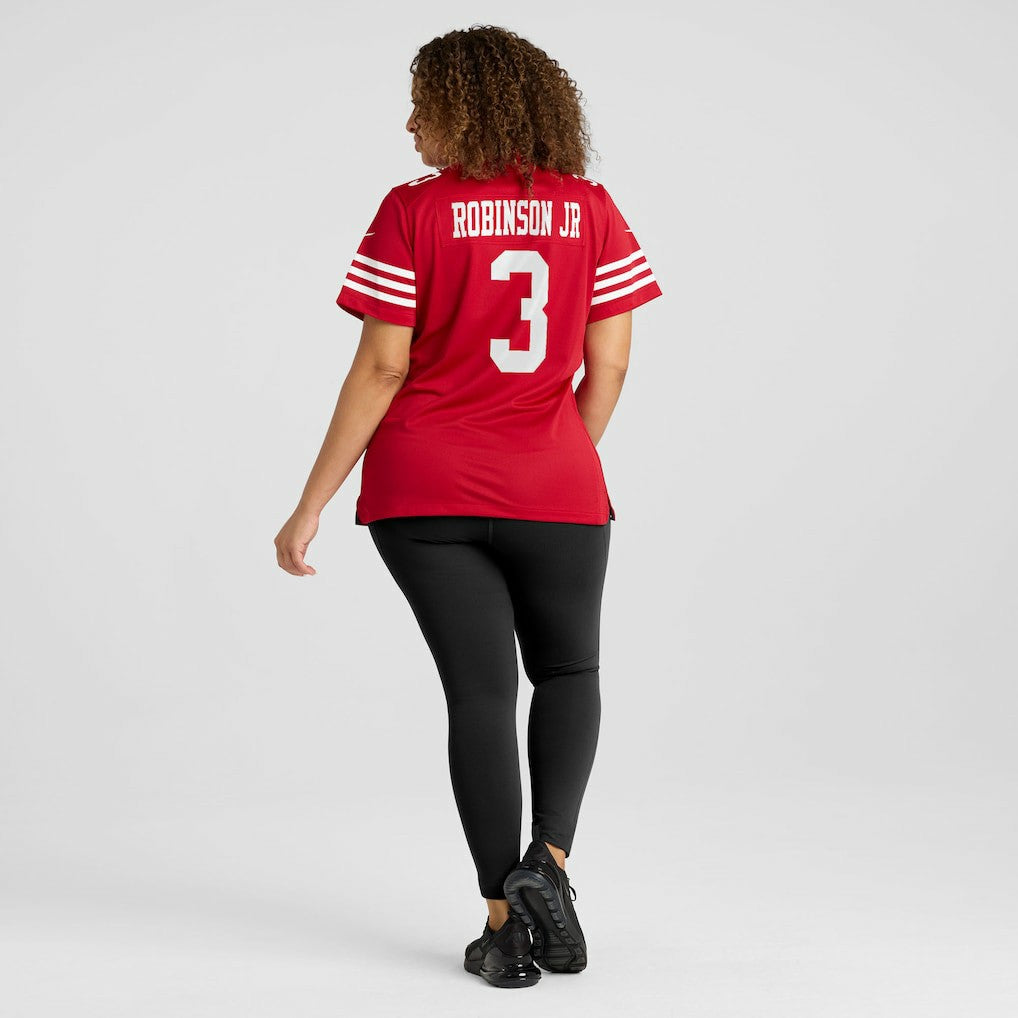 Nike Brian Robinson Jr. San Francisco 49ers Women's Team Game Jersey Scarlet