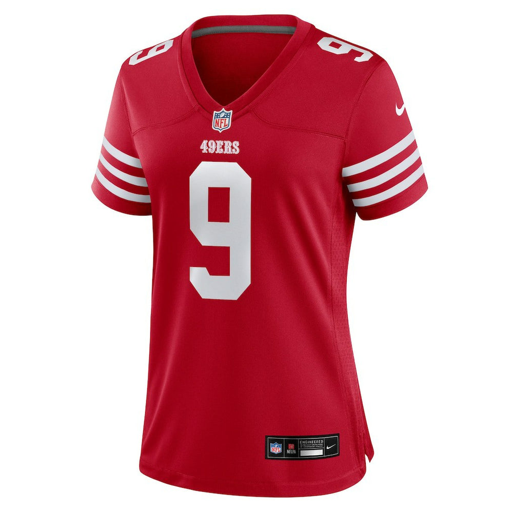 Nike Skyy Moore San Francisco 49ers Women's Team Game Jersey Scarlet