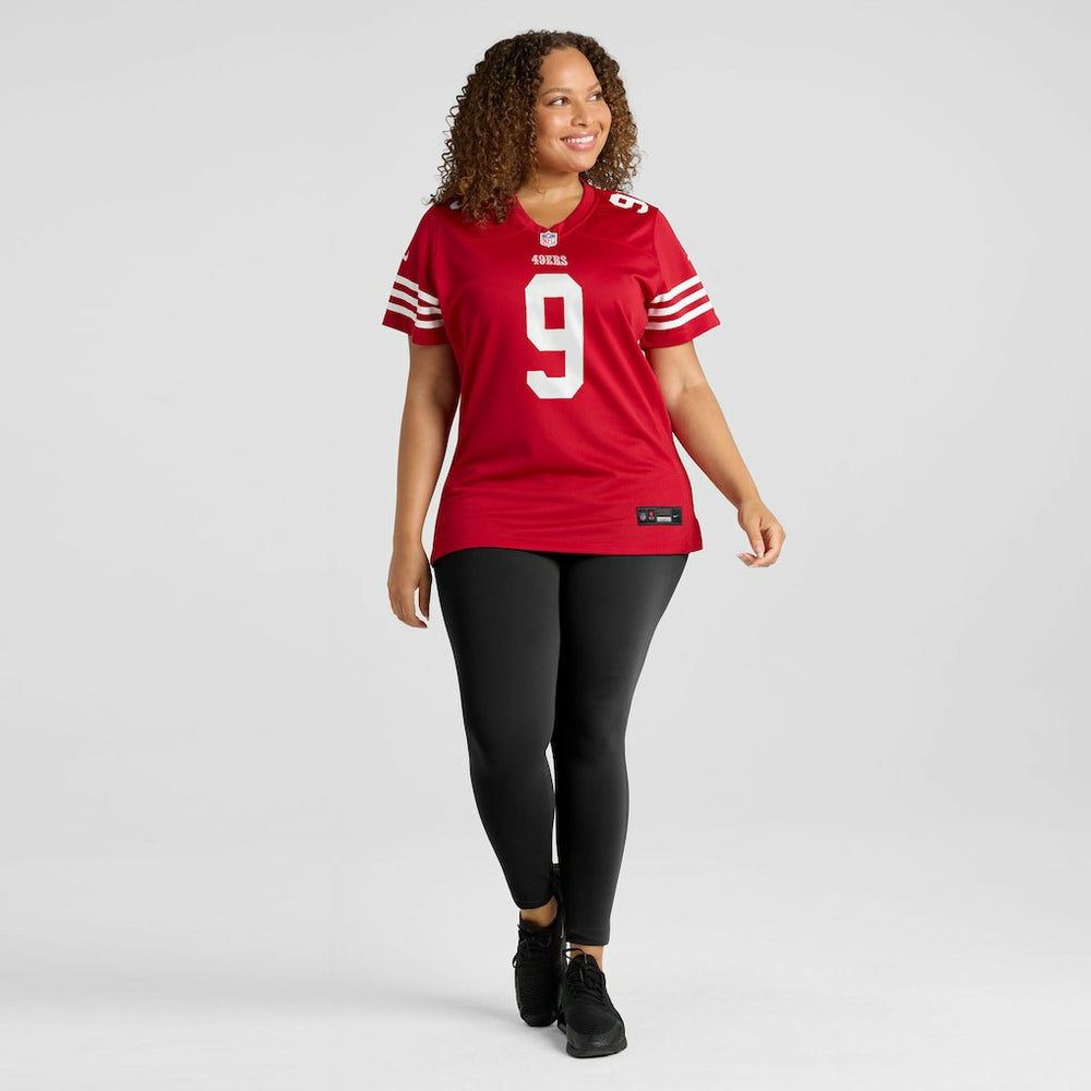 Nike Skyy Moore San Francisco 49ers Women's Team Game Jersey Scarlet