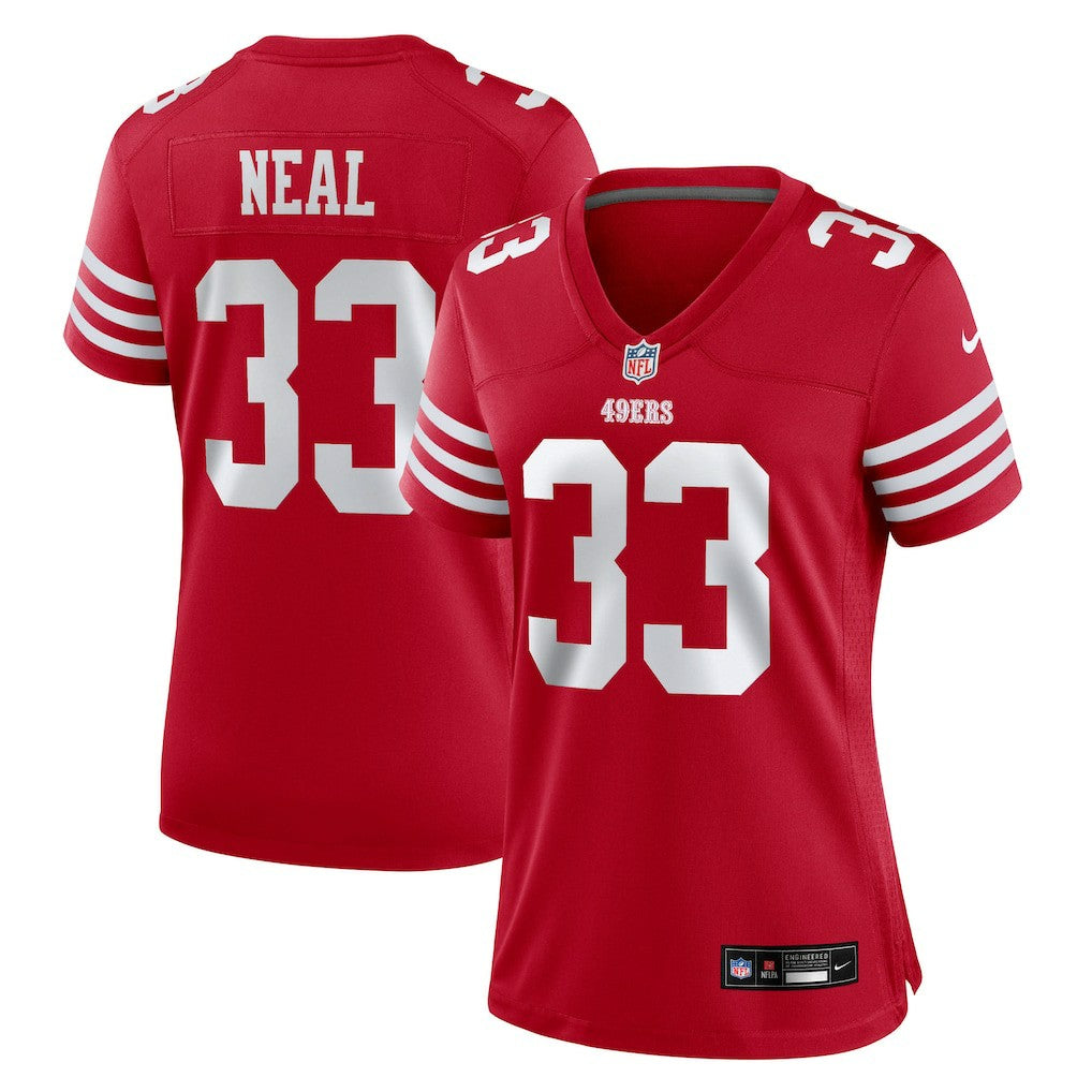 Nike Siran Neal San Francisco 49ers Women's Team Game Jersey Scarlet