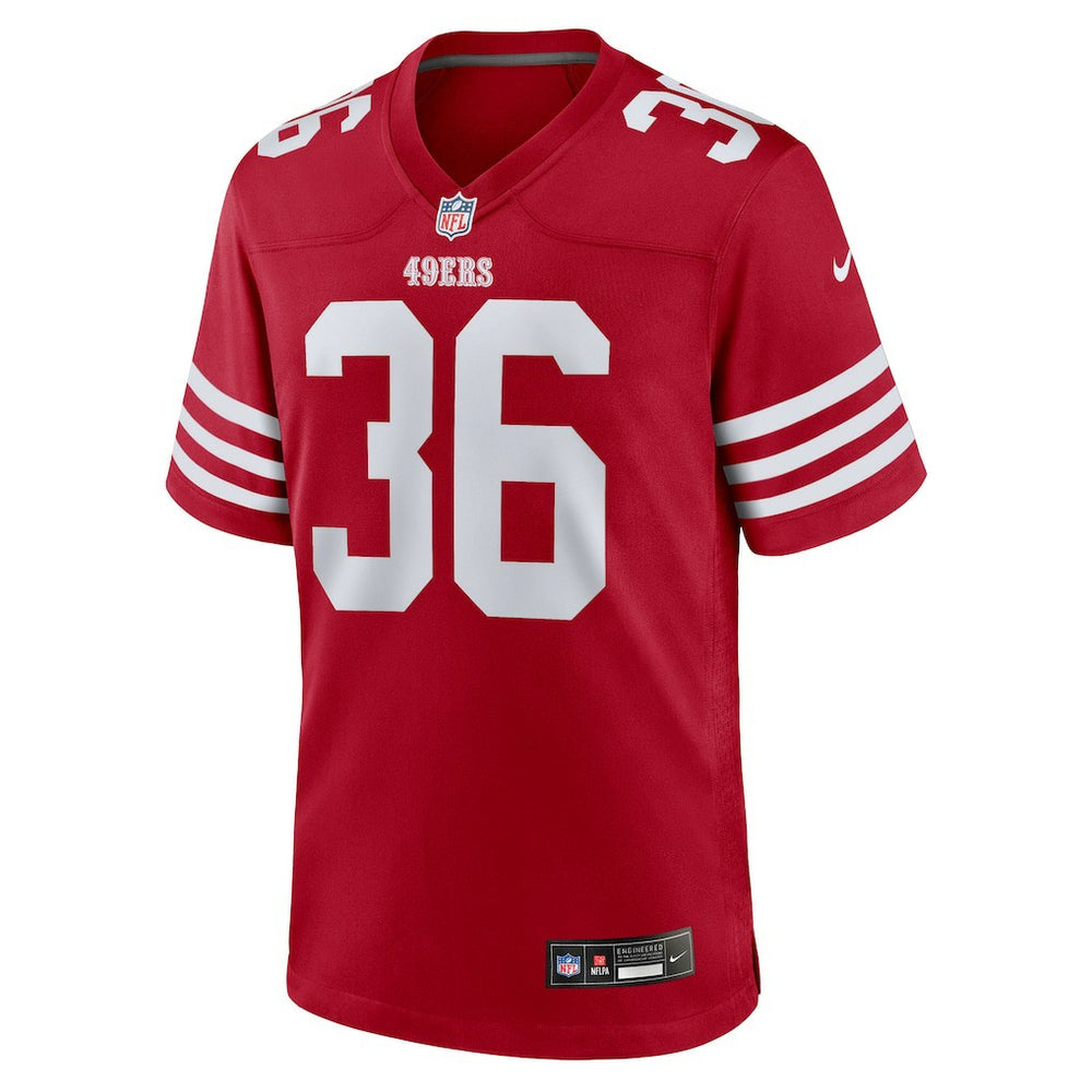 Nike Marques Sigle San Francisco 49ers Team Game Jersey Scarlet