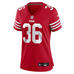 Nike Marques Sigle San Francisco 49ers Women's Team Game Jersey Scarlet