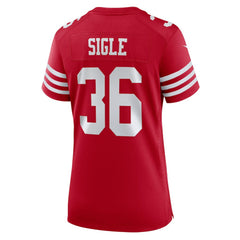 Nike Marques Sigle San Francisco 49ers Women's Team Game Jersey Scarlet