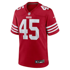 Nike Nick Martin San Francisco 49ers Team Game Jersey Scarlet