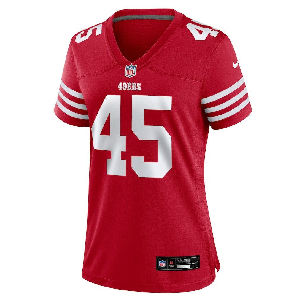 Nike Nick Martin San Francisco 49ers Women's Team Game Jersey Scarlet