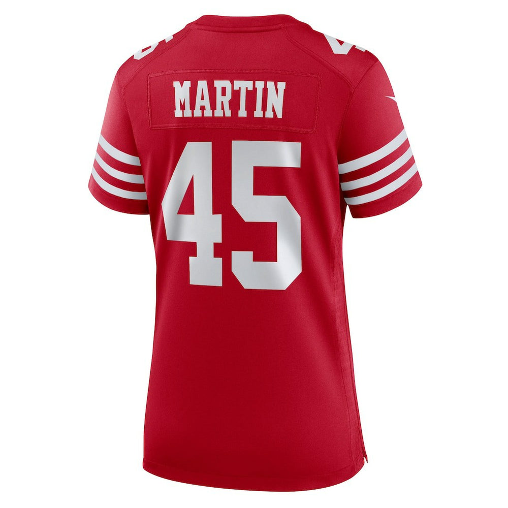 Nike Nick Martin San Francisco 49ers Women's Team Game Jersey Scarlet