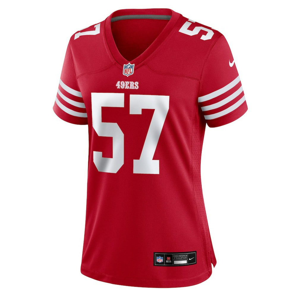 Nike Luke Gifford San Francisco 49ers Women's Team Game Jersey Scarlet