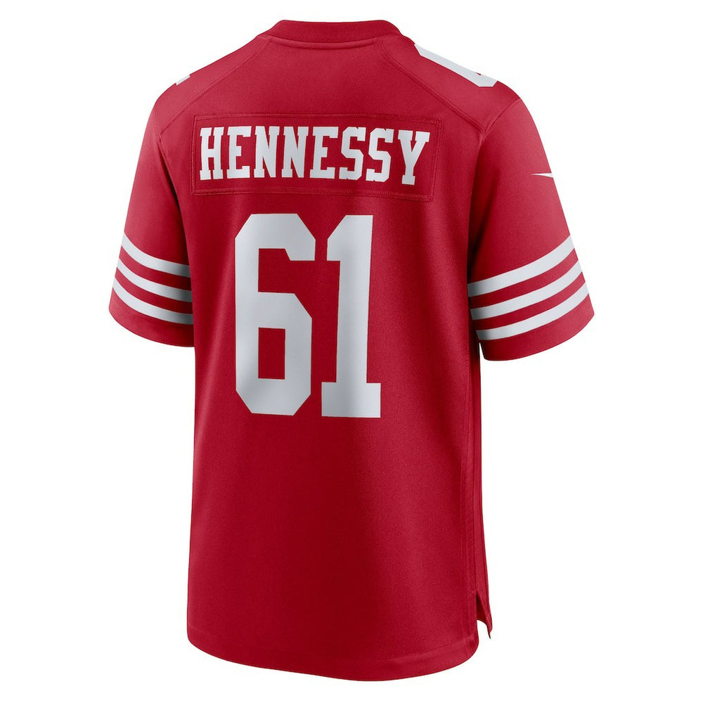 Nike Matt Hennessy San Francisco 49ers Team Game Jersey Scarlet