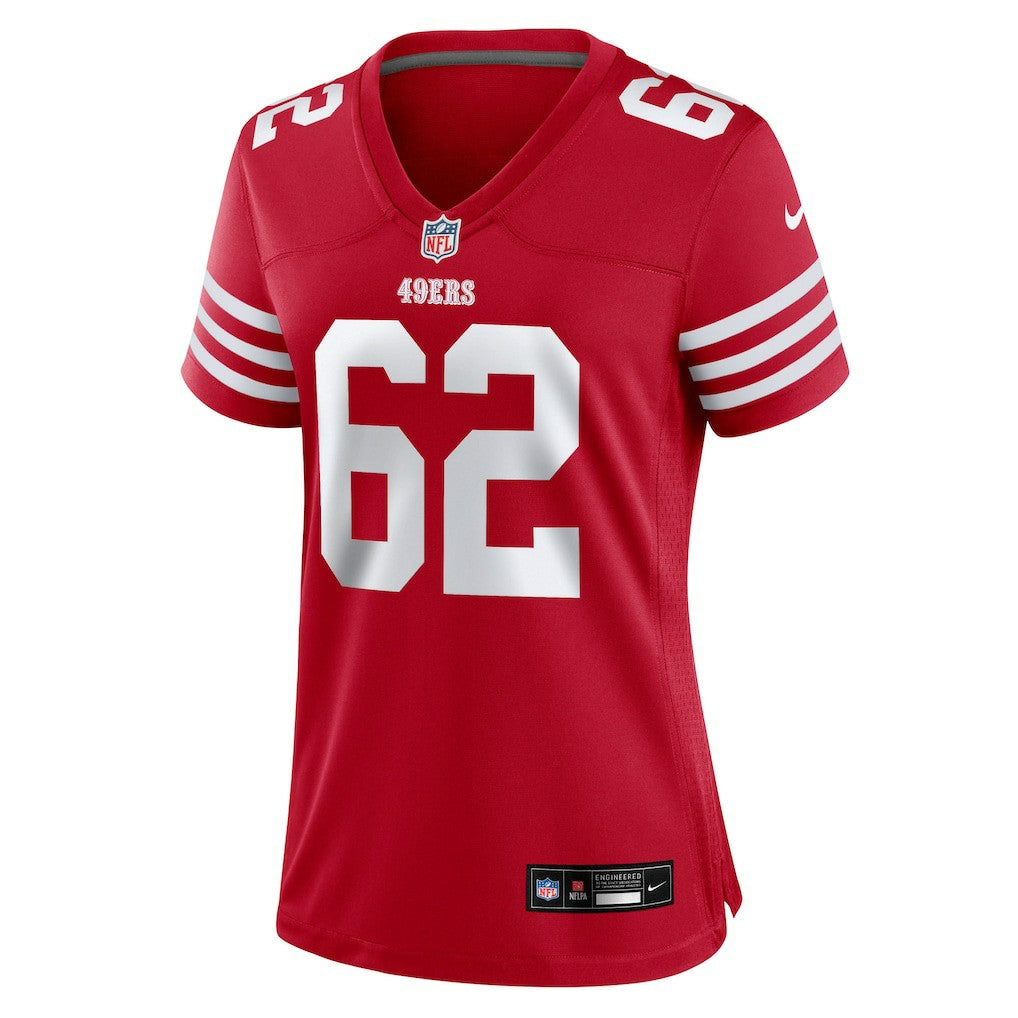 Nike Austen Pleasants San Francisco 49ers Women's Team Game Jersey Scarlet