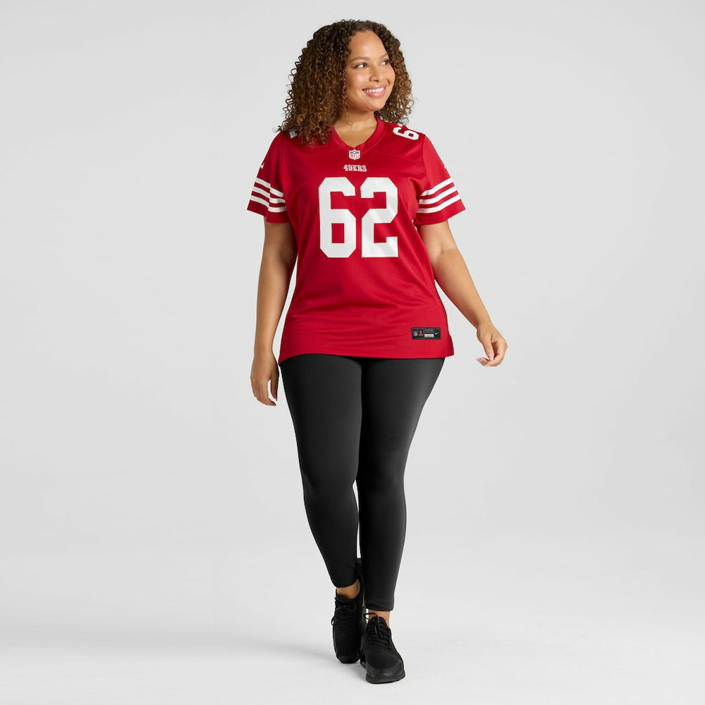 Nike Austen Pleasants San Francisco 49ers Women's Team Game Jersey Scarlet