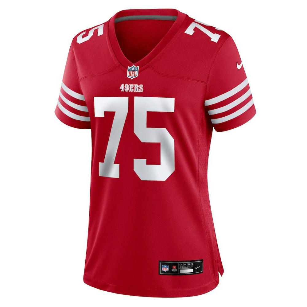 Nike Connor Colby San Francisco 49ers Women's Team Game Jersey Scarlet