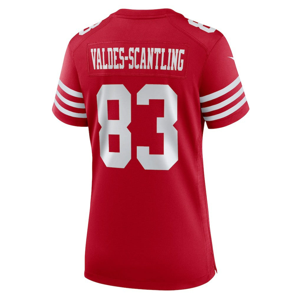 Nike Marquez Valdes-Scantling San Francisco 49ers Women's Team Game Jersey Scarlet