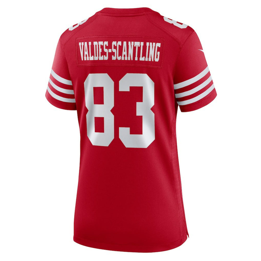 Nike Marquez Valdes-Scantling San Francisco 49ers Women's Team Game Jersey Scarlet