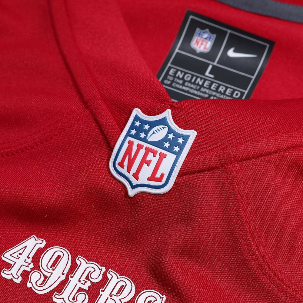 Nike Jordan Jefferson San Francisco 49ers Team Game Jersey Scarlet