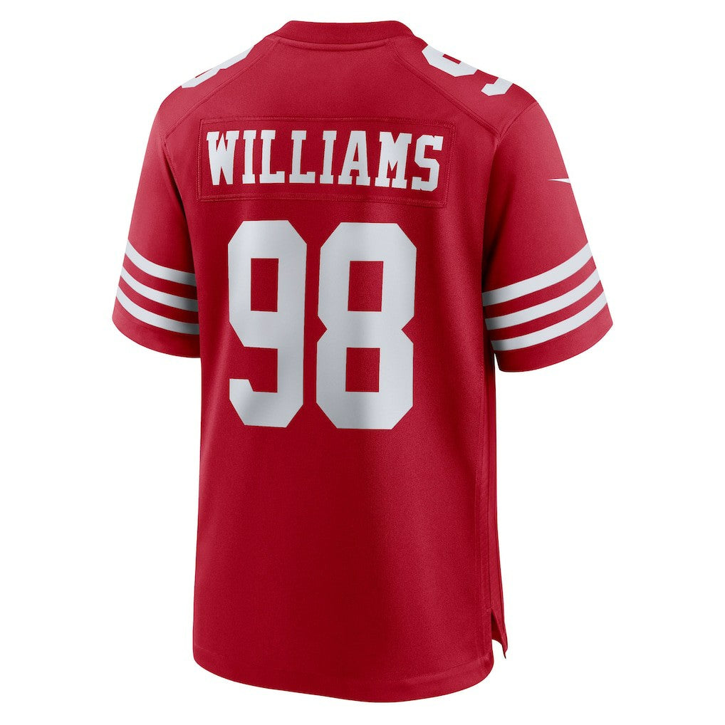 Nike Mykel Williams San Francisco 49ers Team Game Jersey Scarlet