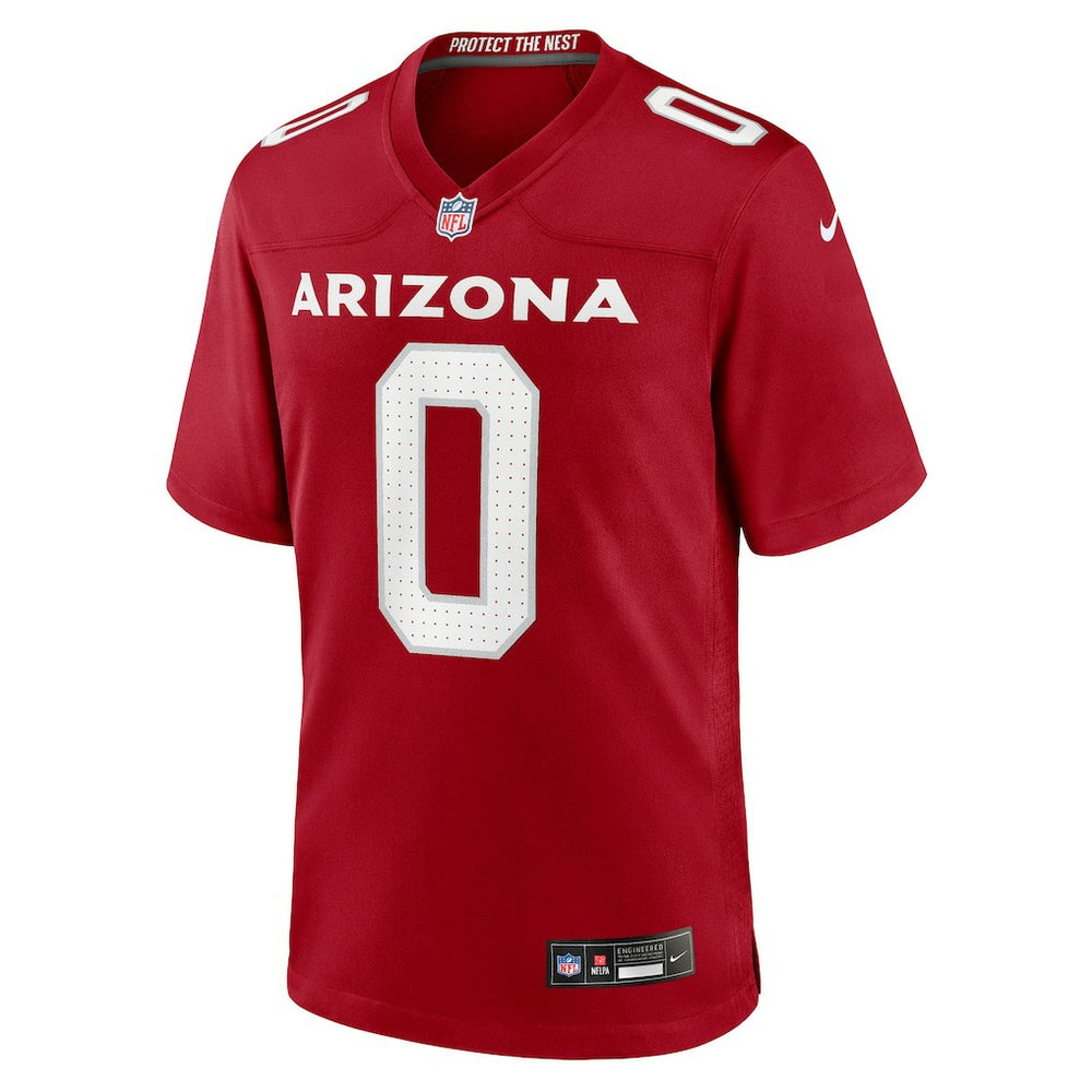 Nike Will Johnson Arizona Cardinals Team Game Jersey Cardinal