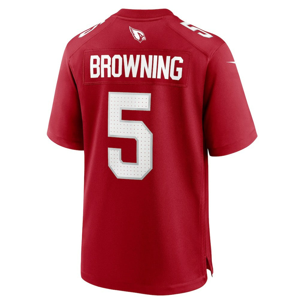 Nike Baron Browning Arizona Cardinals Team Game Jersey Cardinal